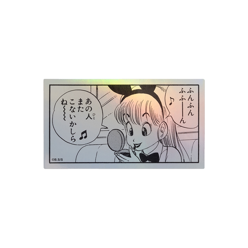 [Pre-order] [Made-to-order] JUMP Store Limited "DRAGON BALL" HOLOGRAM KOMA STICKER I wonder if that person will come again~~